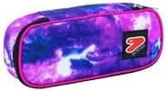 Seven Portapenne Round Plus - Tye and Dye Girl -The Double, Viola, Accessori Scuola, Per bambine e ragazze, Scuola e tempo libero
