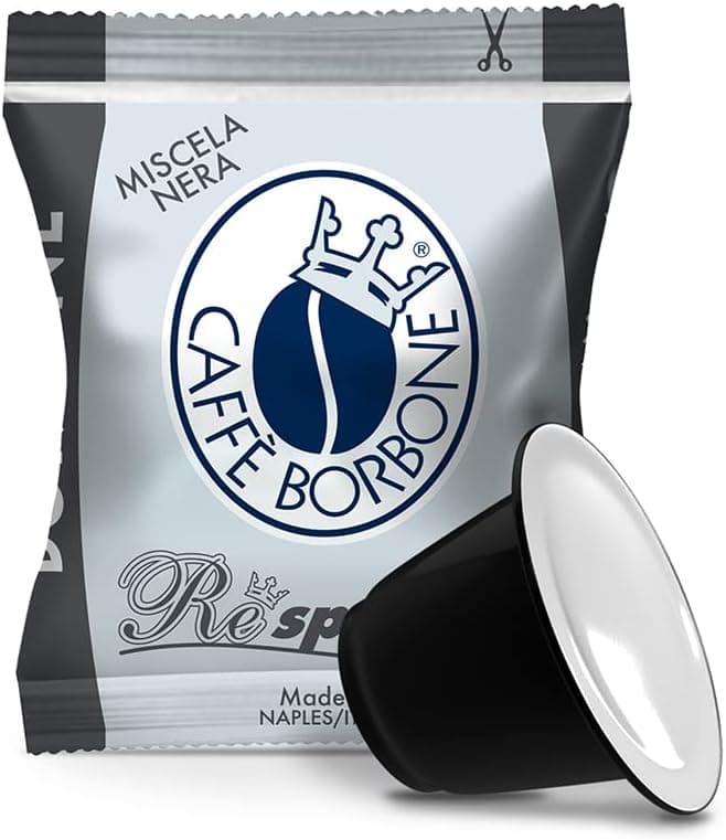 Caffè Borbone Respresso Miscela Nera - 100 Capsule Compatibili Nespresso®*