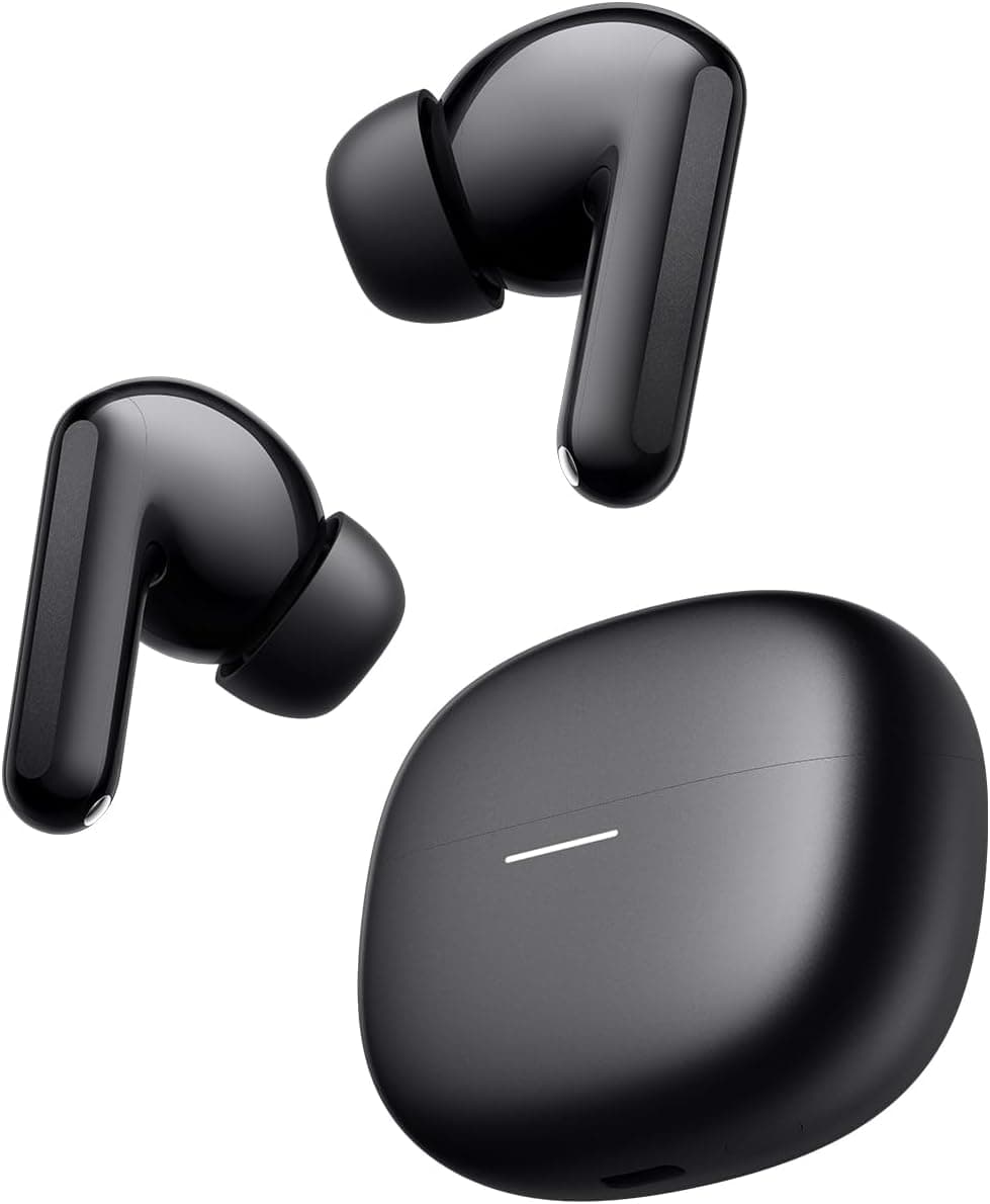 Xiaomi Redmi Buds 8, Cuffie Bluetooth, 50dB ANC, 11h+44h Batteria, Nero