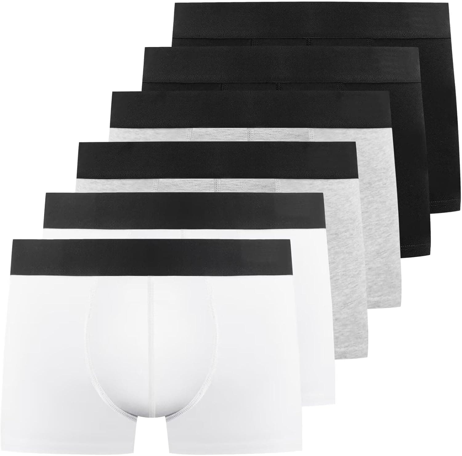 YouShow Boxer Uomo Cotone Elasticizzato 6/12 Pezzi Mutande Uomo