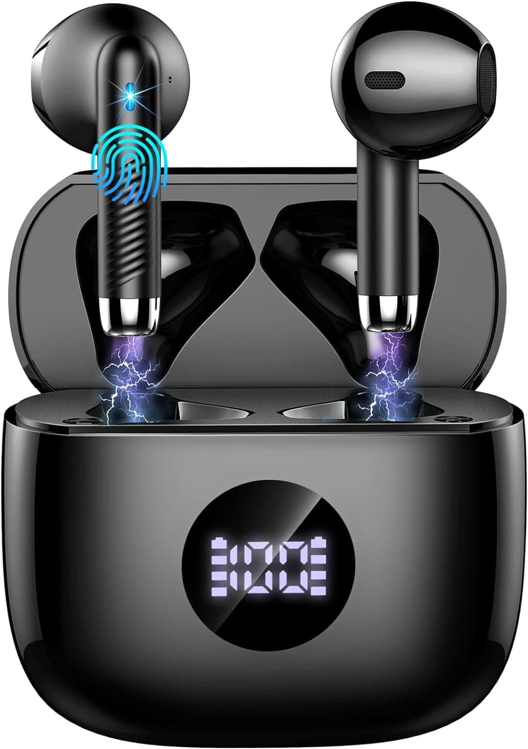 2026 Cuffie Bluetooth Auricolari Bluetooth 5.4, HiFi Stereo Cuffie Wireless