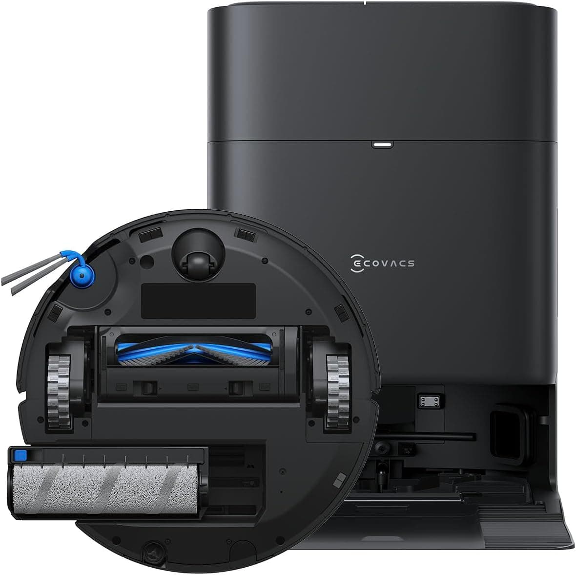 ECOVACS T80S OMNI Robot Aspirapolvere Lavapavimenti 24800 Pa OZMO ROLLER