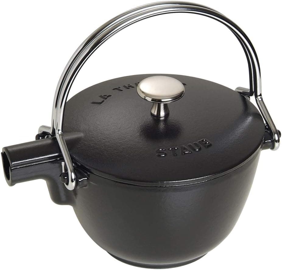 STAUB Teiera in ghisa, Ø 16,5 cm, 1,15 L, Nero opaco