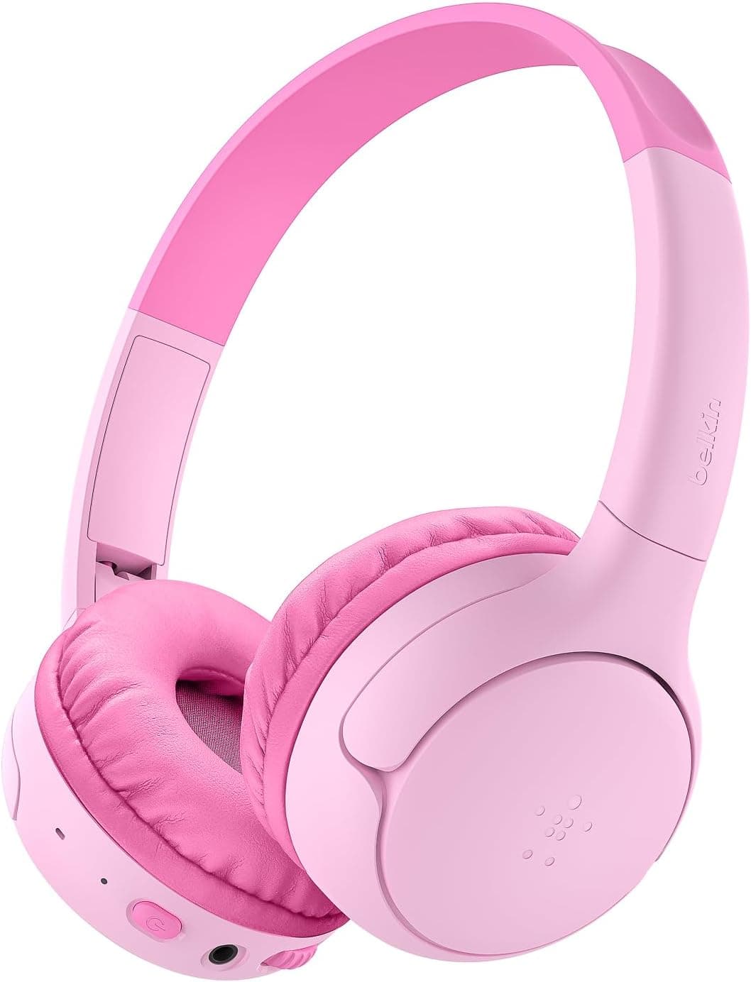 Belkin SoundForm Mini 2 Cuffie Bluetooth On-Ear per Bambini - Rosa