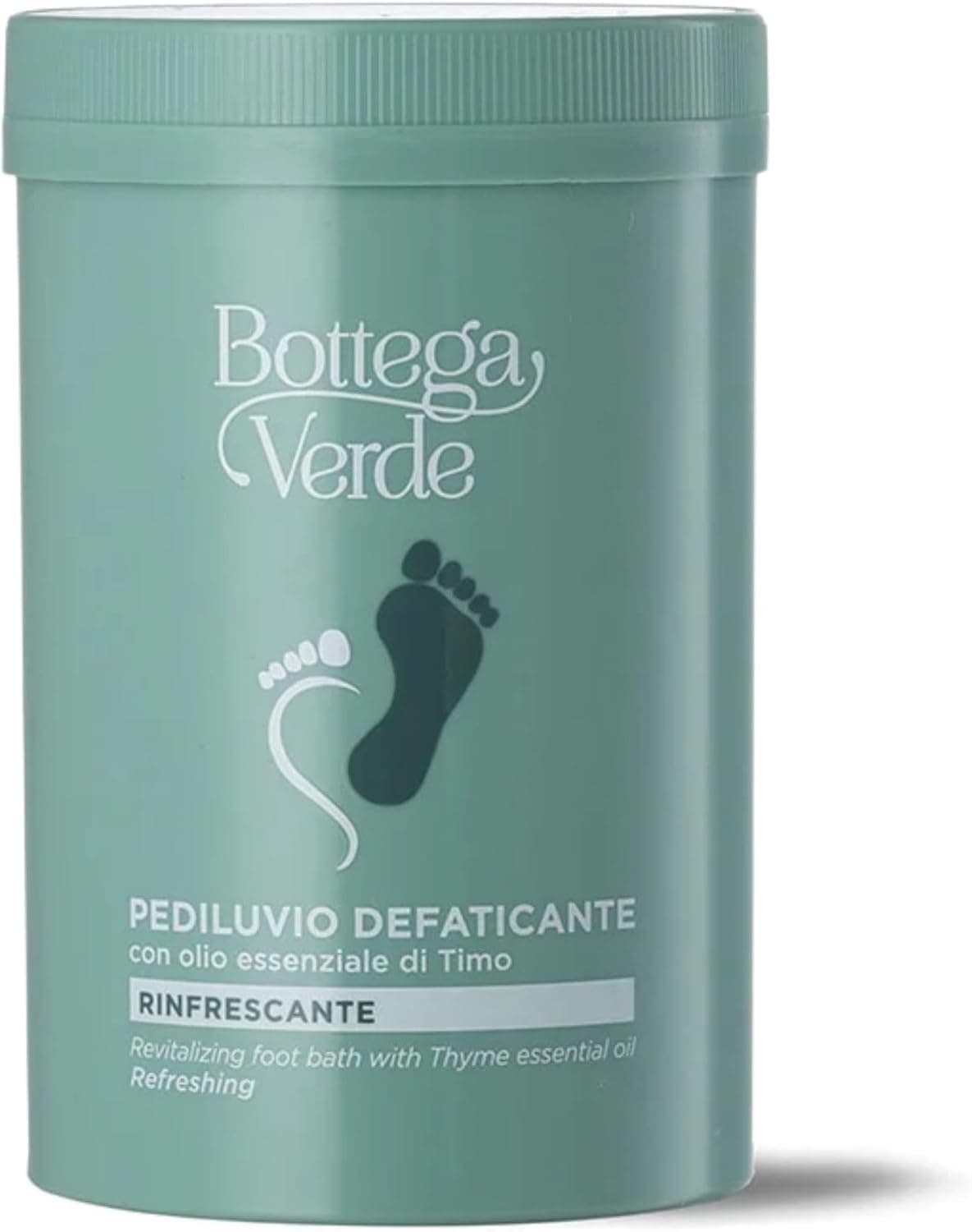 Bottega Verde - Pediluvio Defaticante, con Olio Essenziale di Timo, 250 g