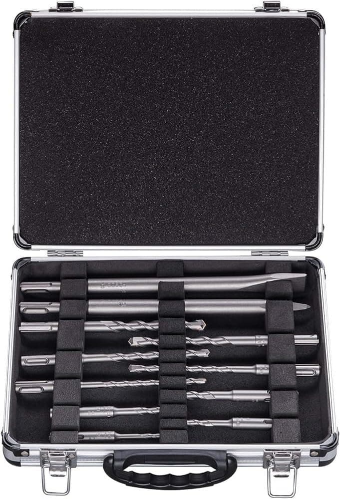 Bosch Set Di Punte Per Martelli E Scalpelli Sds Plus, Misti Per Calcestruzzo E Muratura, Accessorio Per Martello Perforatore, 11 Pezzi