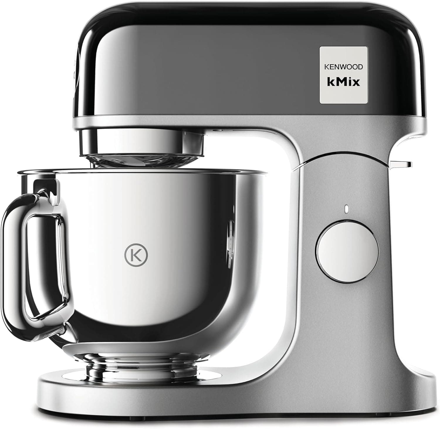 Kenwood KMX760BC KMIX Impastatrice Planetaria, Ciotola con manico in Acciaio da 5L, 3 Ganci di Miscelazione Potenza 1000W, Personalizzabile con oltre 20 Accessori Acquistabili Separatamente, Antracite