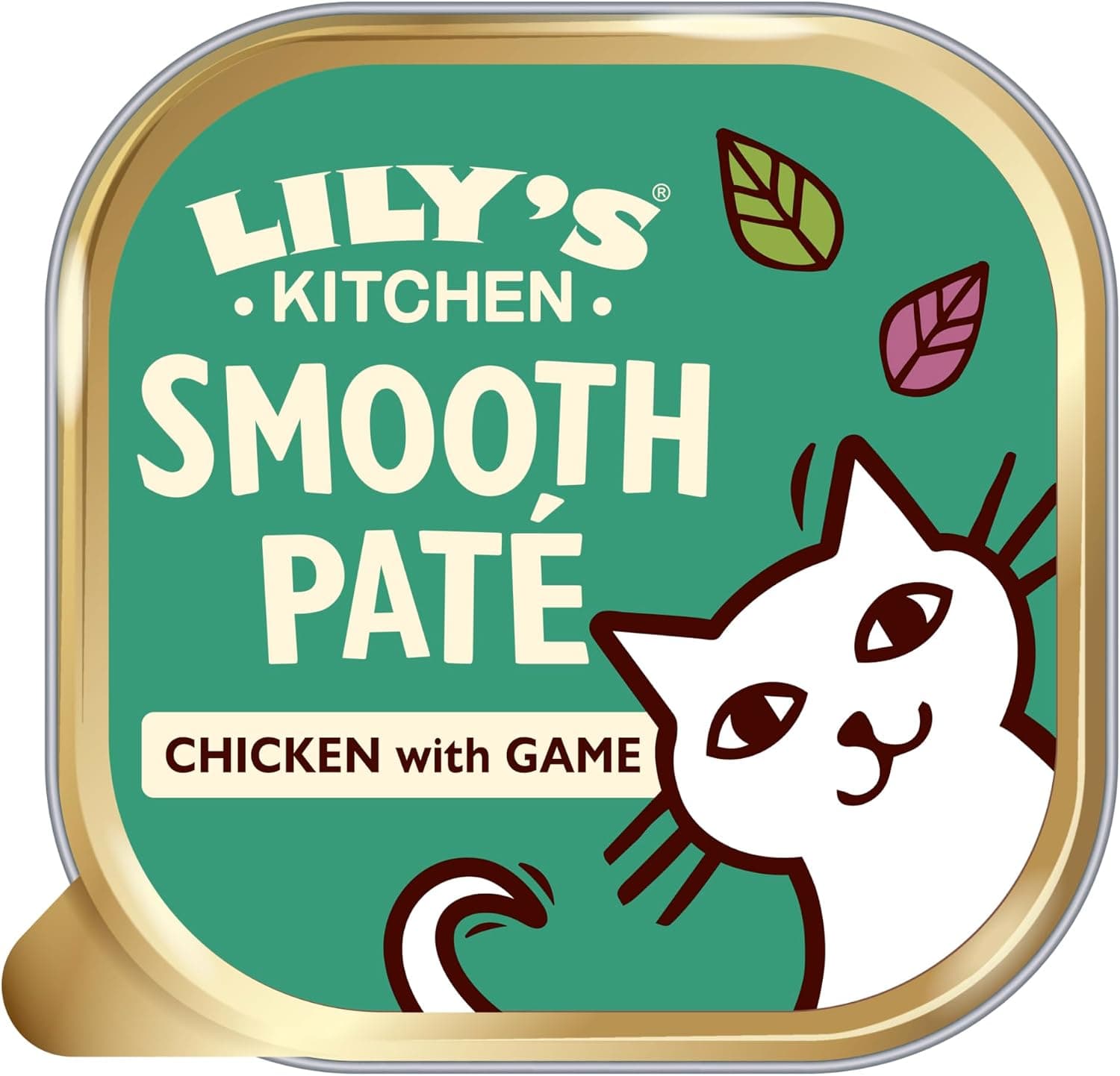 Lily's Kitchen Cibo Umido per Gatti - Paté Morbido di Pollo con Selvaggina (19 x 85 g), Cibo Umido Naturale, Senza Cereali, Ricco di Carne