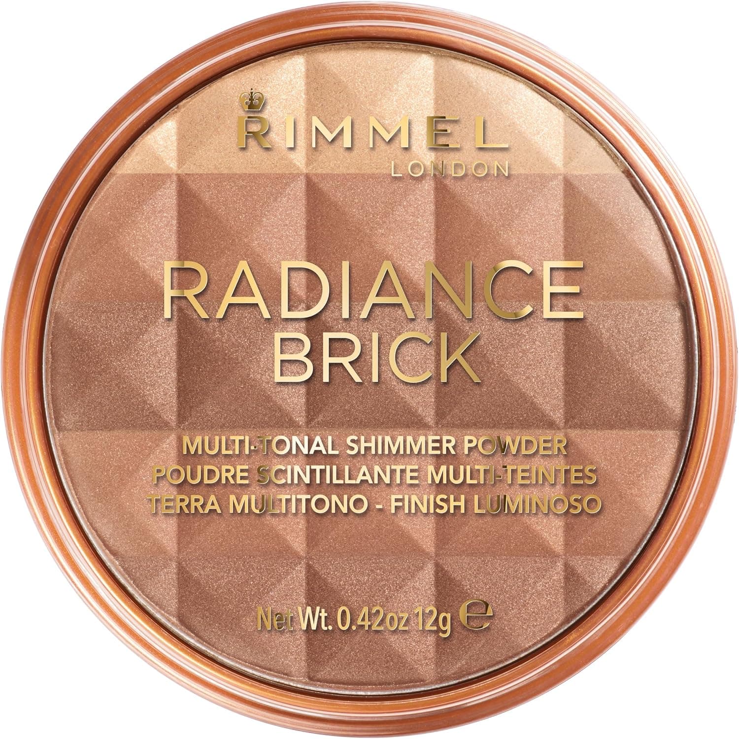 Rimmel London Radiance Shimmer Brick 002 in Polvere