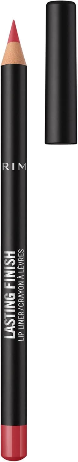 Rimmel London Lasting Finish Matita Labbra, Lunga Durata e Colore Intenso, 195 Sunset Pink, 1.2 g