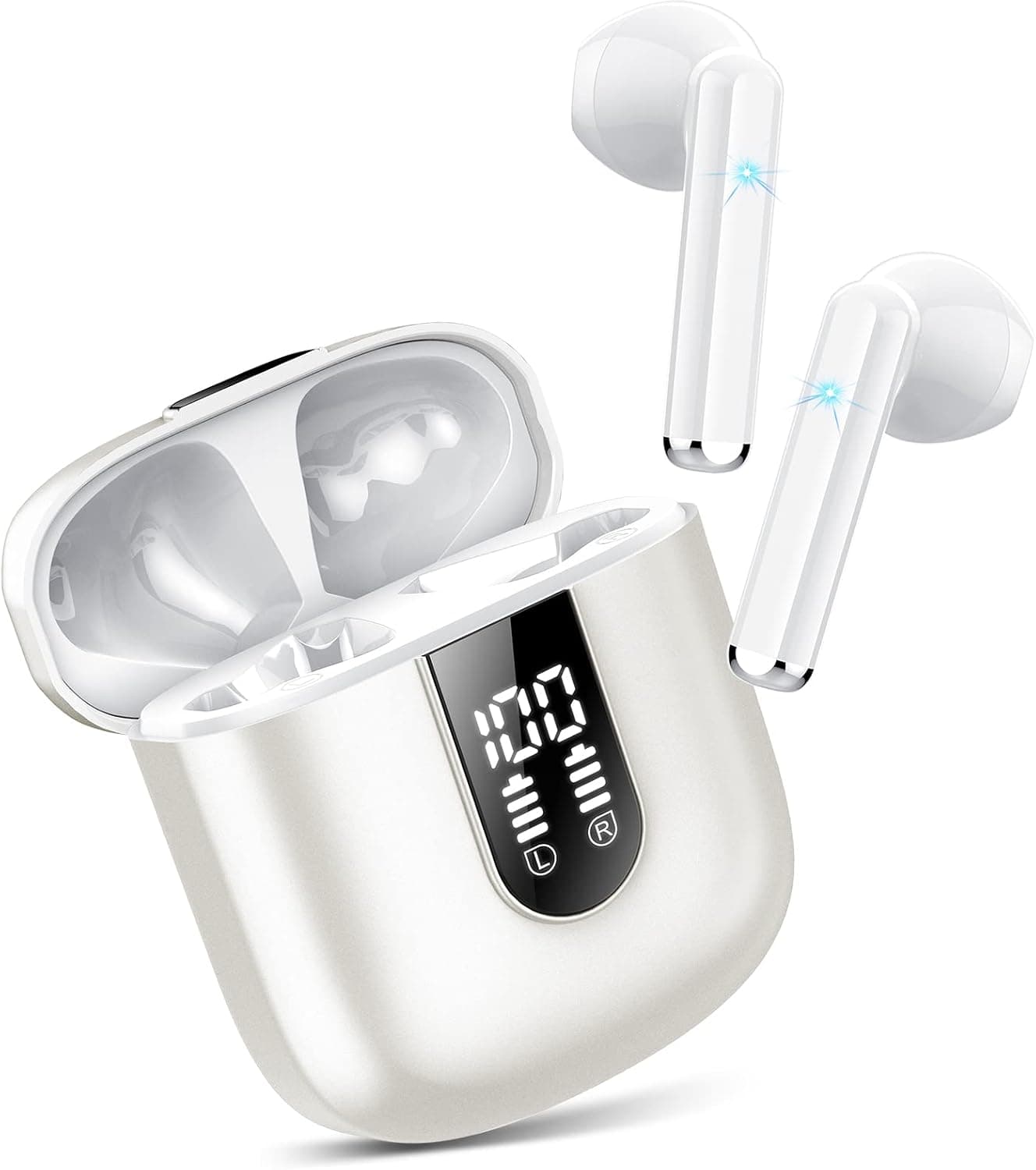 Jesebang Cuffie Bluetooth, Auricolari 5.4, Stereo HiFi Immersivo Auricolare